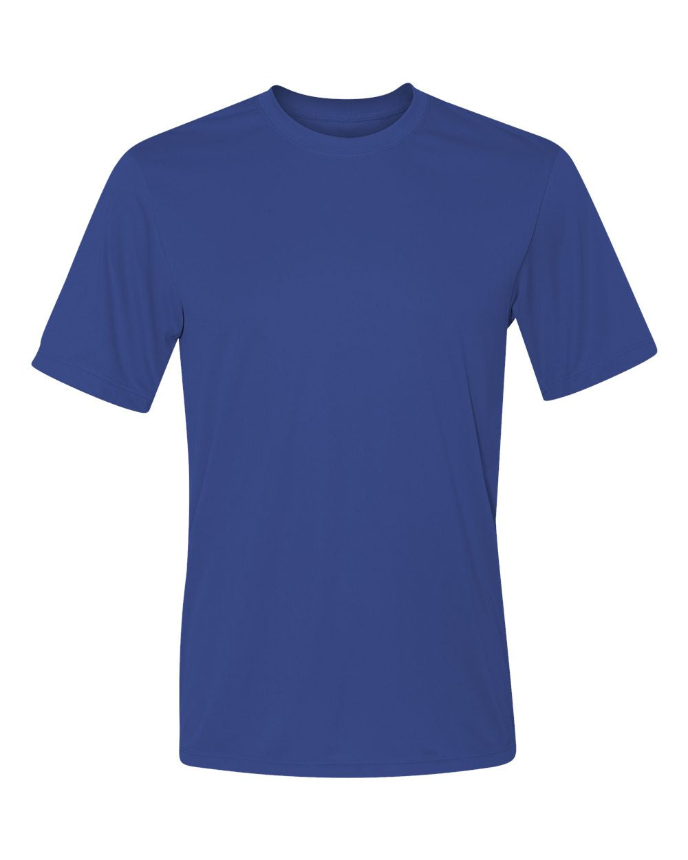 Front View of Deep Royal Cool DRI® Performance T-Shirt - 4820