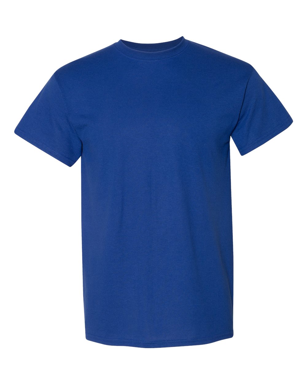 Front View of Deep Royal DryBlend® T-Shirt - 8000