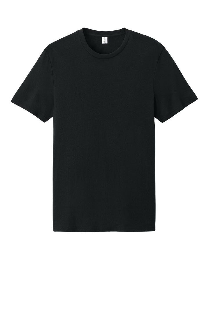 Front View of DeepBlack Allmade Unisex Recycled Blend Tee AL2300