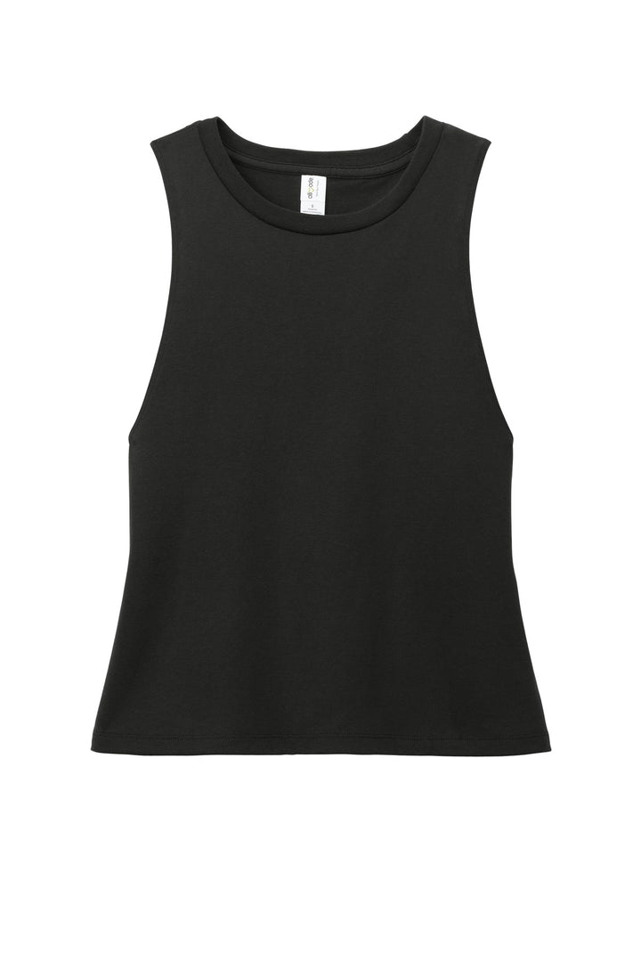 Front View of DeepBlack Allmade Women's Tri-Blend Muscle Tank AL2020