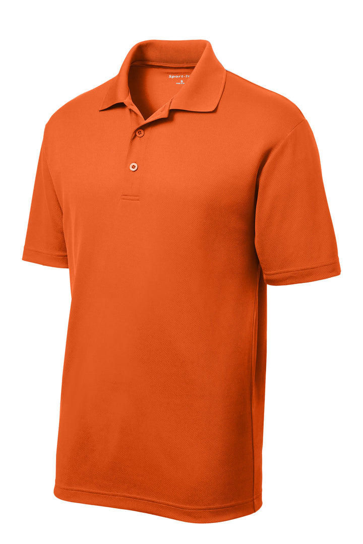 Front View of DeepOrange Sport-Tek PosiCharge RacerMesh Polo. ST640