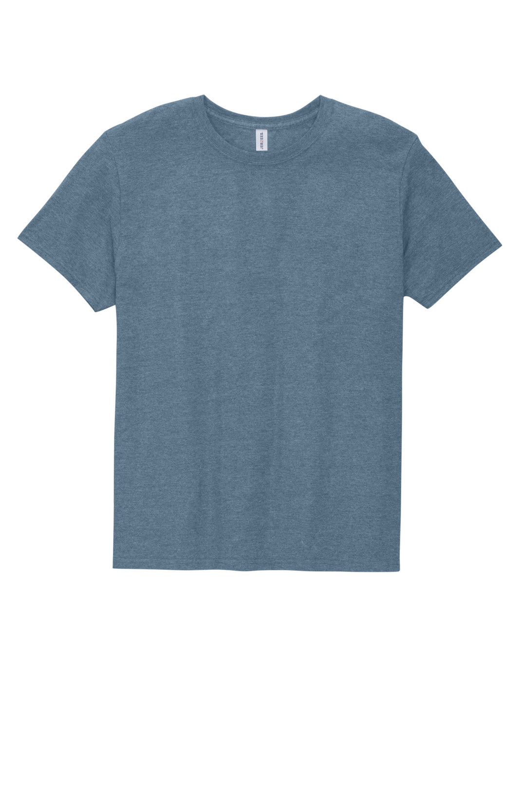 Front View of DenimHthr Jerzees Premium Blend Ring Spun T-Shirt 560M
