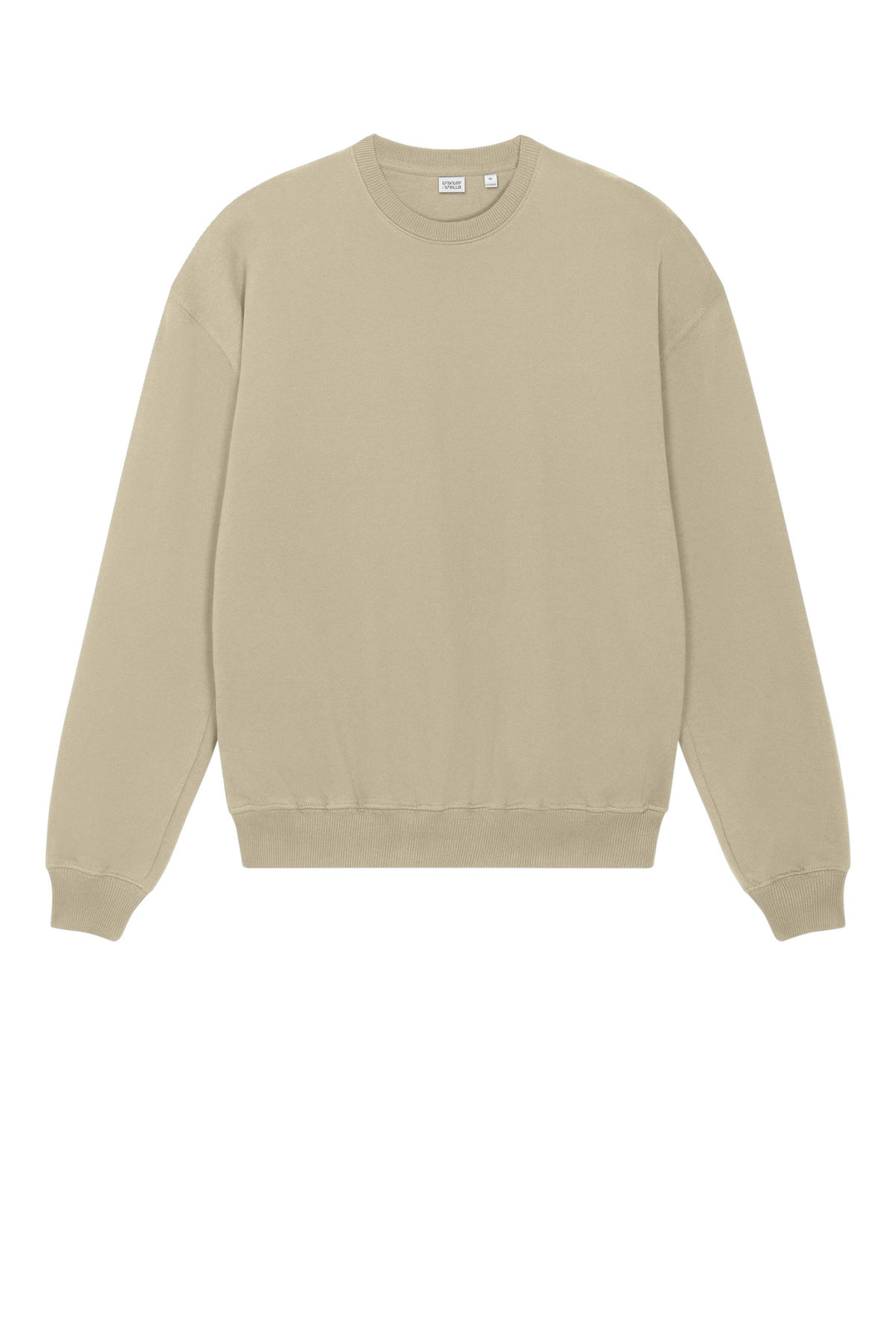 Front View of DesertDust Stanley/Stella Unisex Ledger Dry Crewneck Sweatshirt SXU029