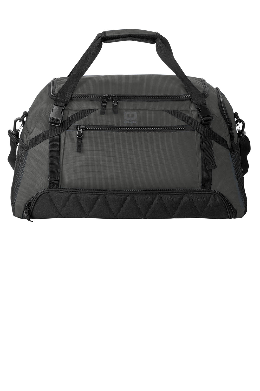 Front View of DieselGrey OGIO Motion Duffel 411099