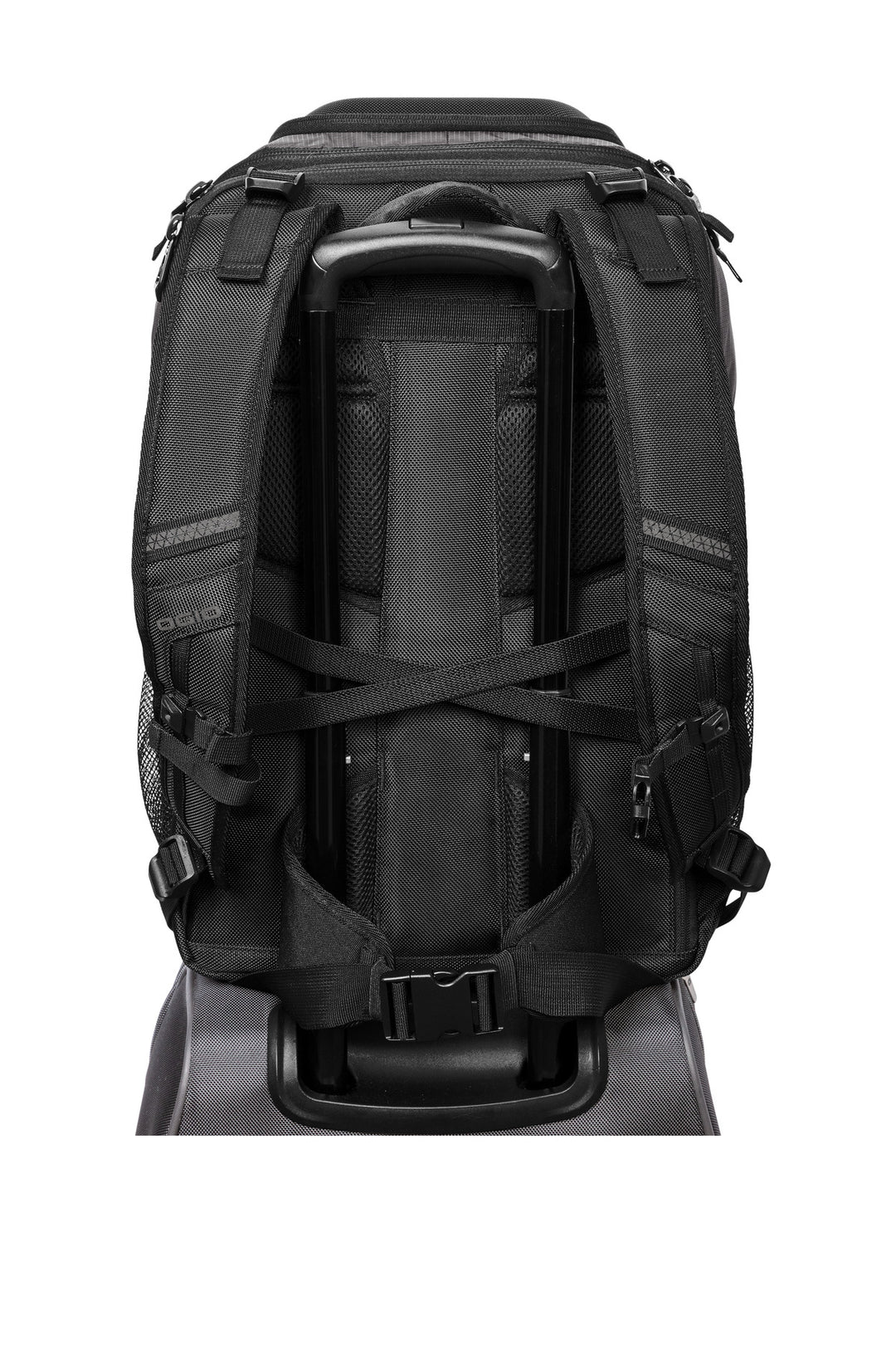 Front View of DieselGrey OGIO Motion X-Over Pack 91020