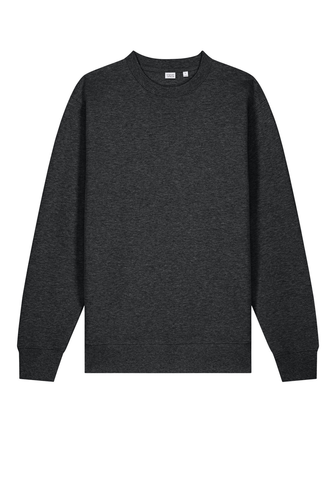 Front View of DkHtGry Stanley/Stella Unisex Changer 2.0 Crewneck Sweatshirt SXU004