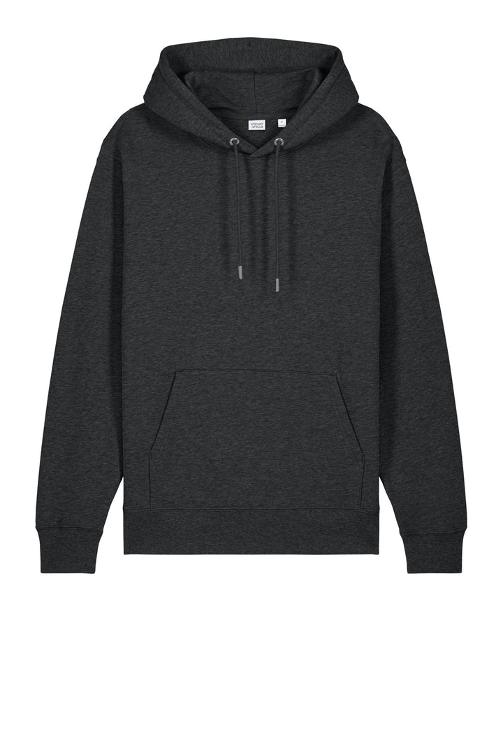 Front View of DkHtGry Stanley/Stella Unisex Cruiser 2.0 Hooded Sweatshirt SXU003