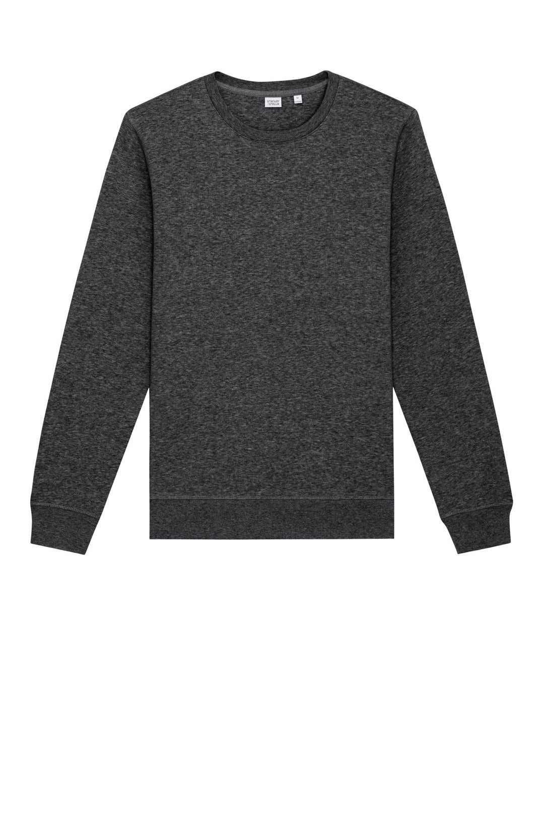 Front View of DkHtGry Stanley/Stella Unisex Roller Crewneck Sweatshirt SXU010