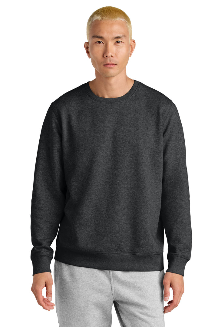 Front View of DkHtGry Stanley/Stella Unisex Roller Crewneck Sweatshirt SXU010