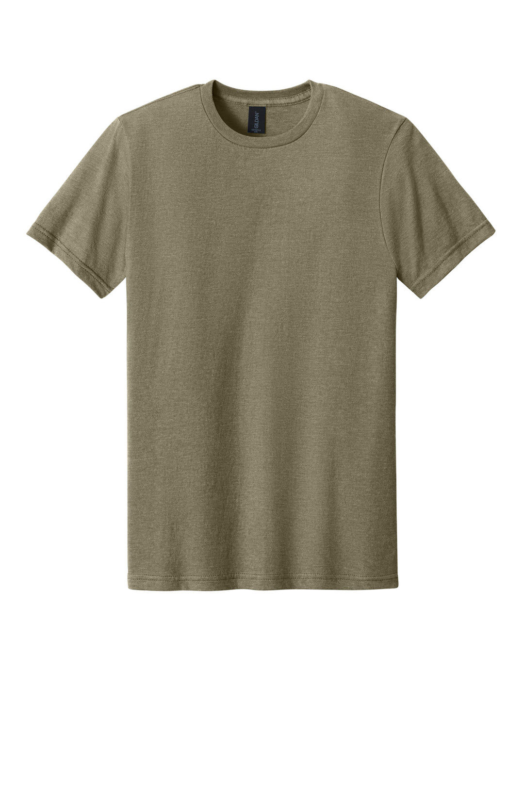 Front View of DuneMist Gildan Softstyle CVC Tee 64000CVC