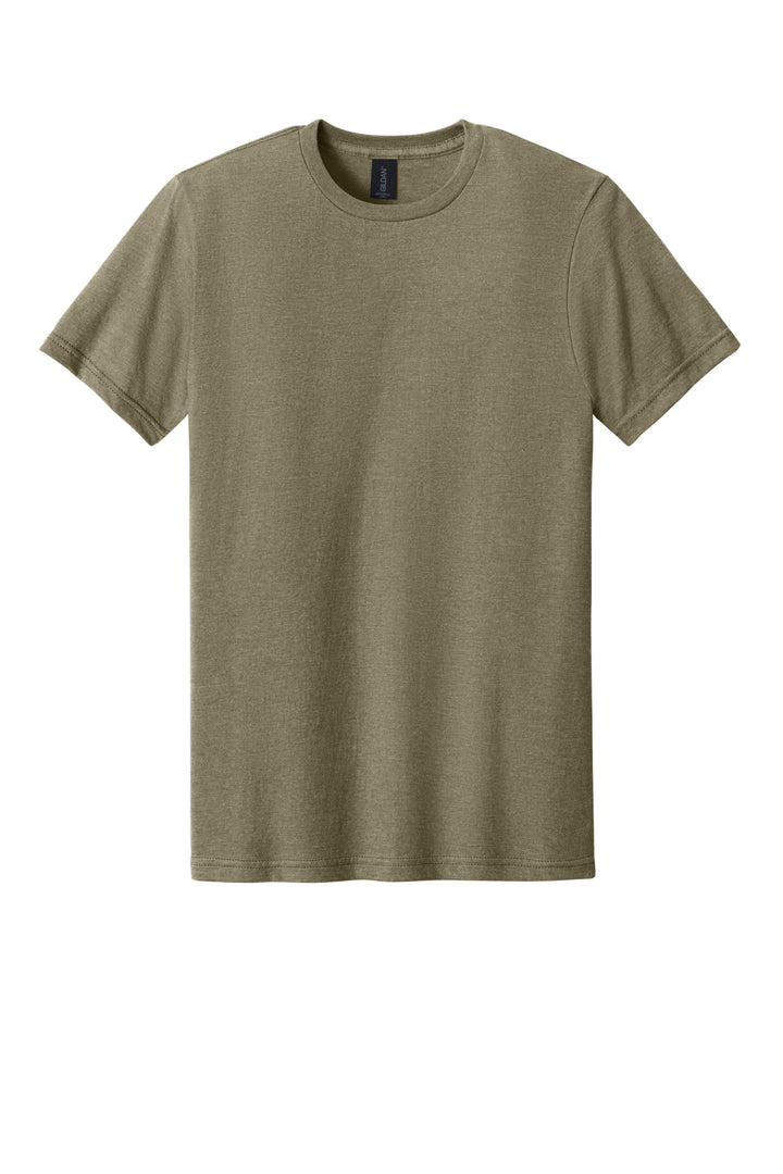 Front View of DuneMist Gildan Softstyle CVC Tee 64000CVC