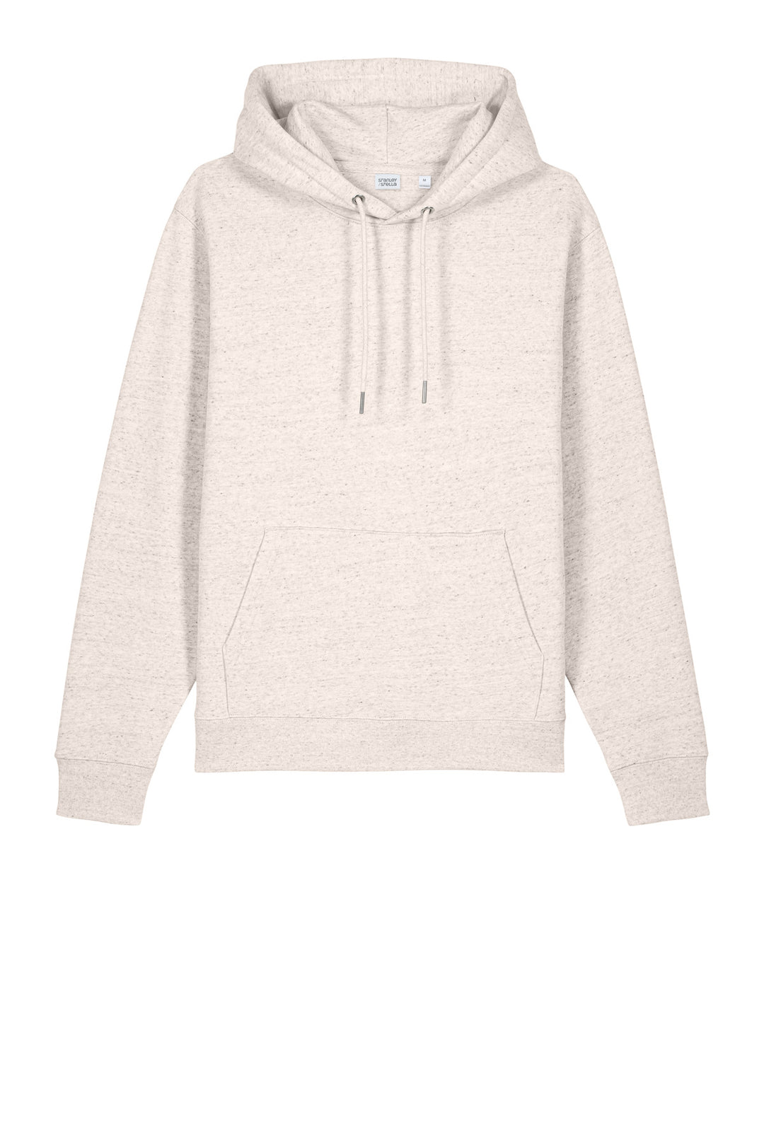 Front View of EcoHeather Stanley/Stella Unisex Cruiser 2.0 Hooded Sweatshirt SXU003