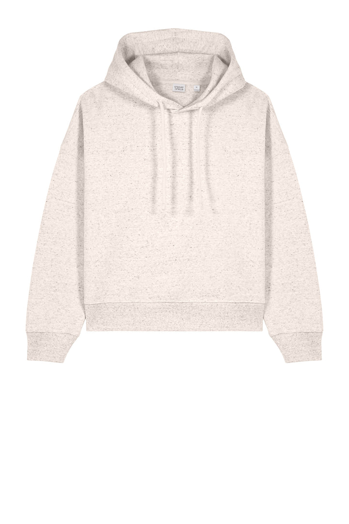 Front View of EcoHeather Stanley/Stella Women's Stella Nora Hooded Sweatshirt SXW035