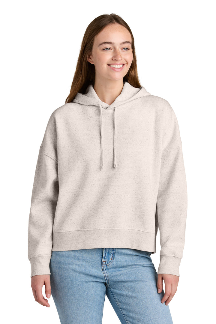 Front View of EcoHeather Stanley/Stella Women's Stella Nora Hooded Sweatshirt SXW035