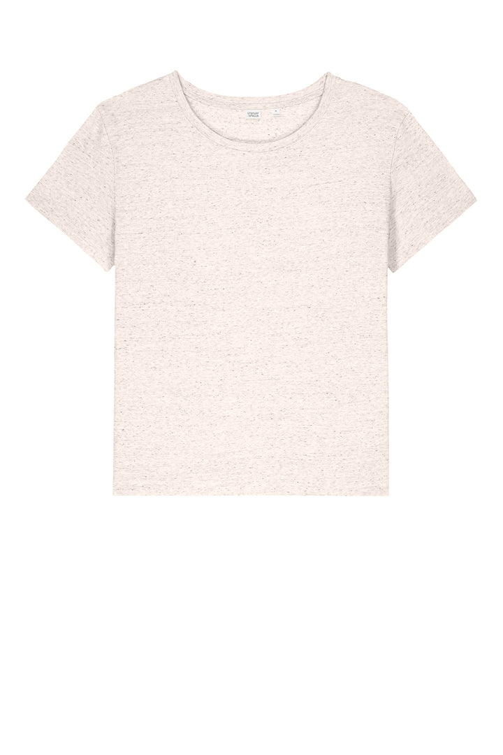 Front View of EcoHeather Stanley/Stella Women's Stella Serena Scoop Neck Tee SXW008