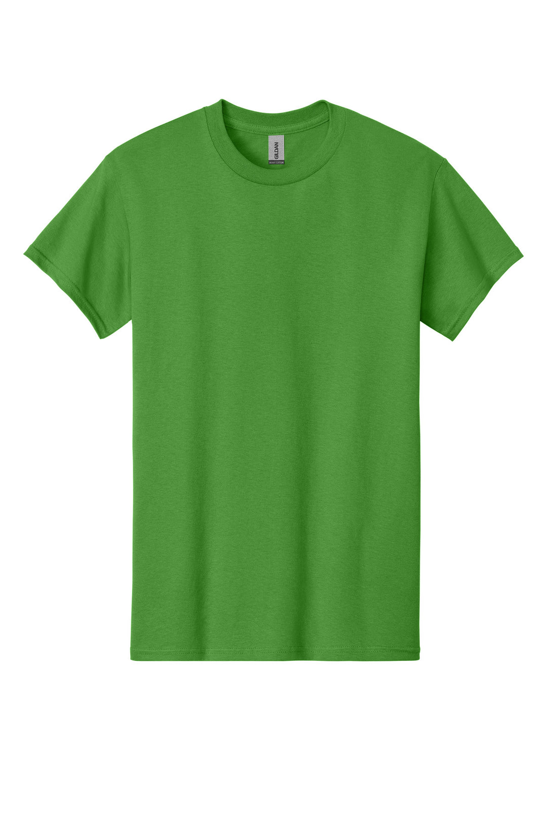 Front View of ElecGreen Gildan - Heavy Cotton 100% Cotton T-Shirt. 5000