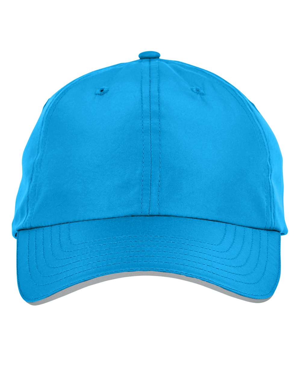Front View of Electric Blue Pitch Performance Cap - CE001
