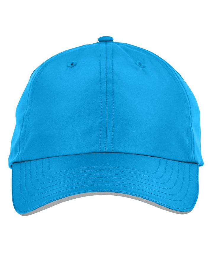 Front View of Electric Blue Pitch Performance Cap - CE001