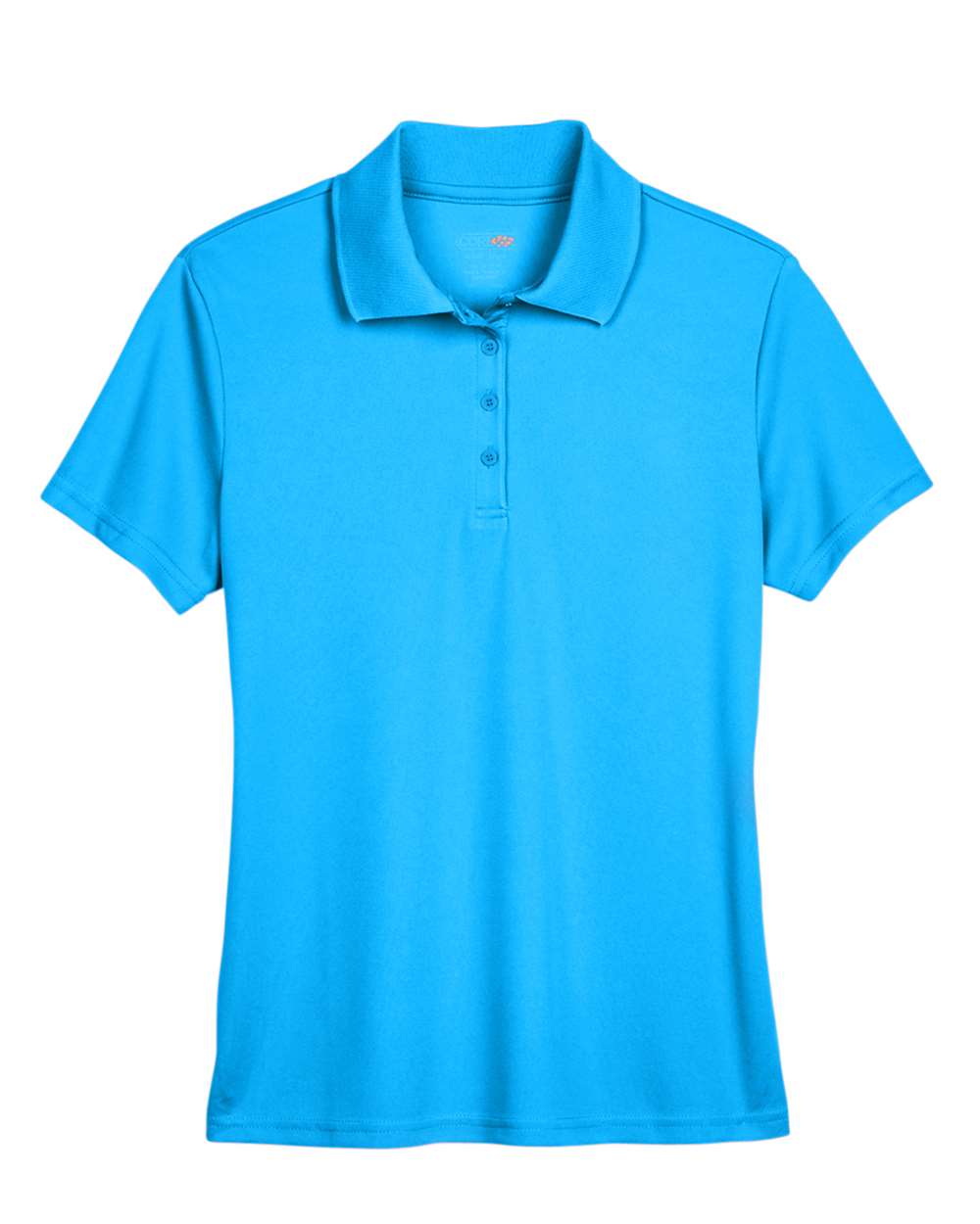 Front View of Electric Blue Women's Origin Performance Piqué Polo - 78181