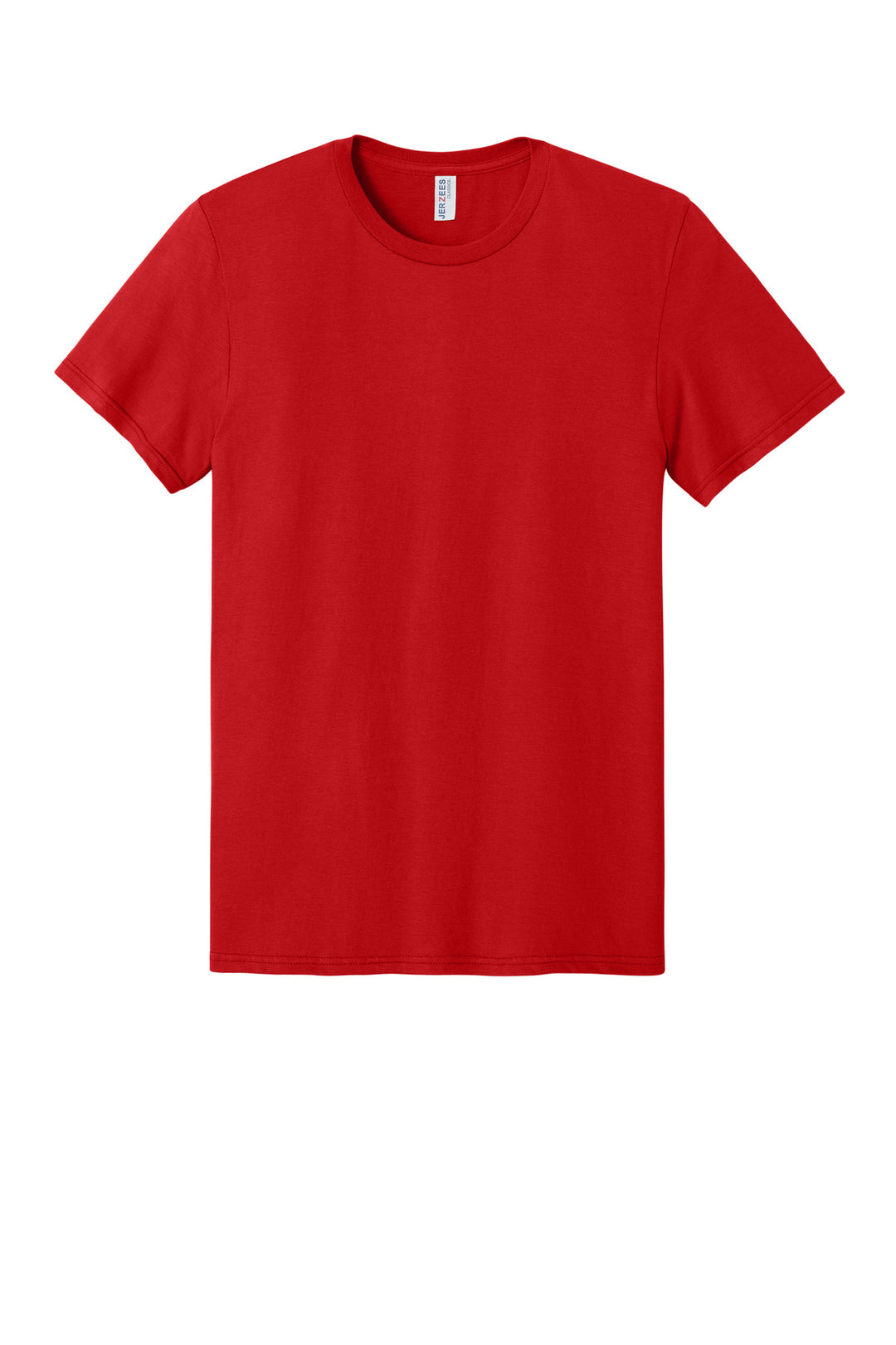 Front View of FieryRed Jerzees Classics Unisex Cotton T-Shirt 363M