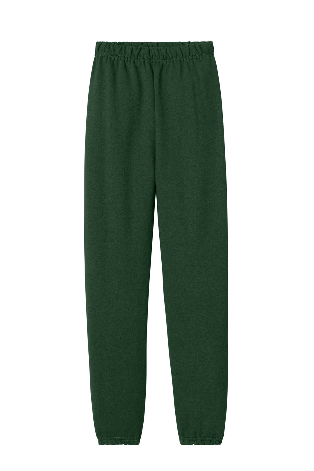 Front View of ForestGrn Jerzees Youth NuBlend Sweatpant 973B