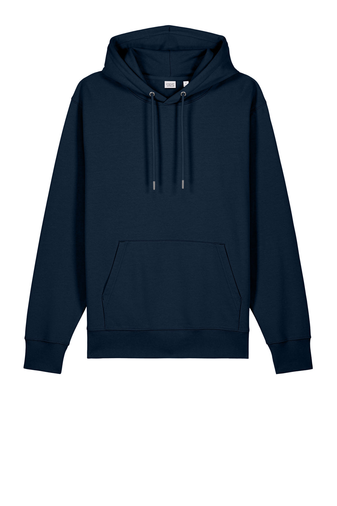 Front View of FrenchNavy Stanley/Stella Unisex Cruiser 2.0 Hooded Sweatshirt SXU003