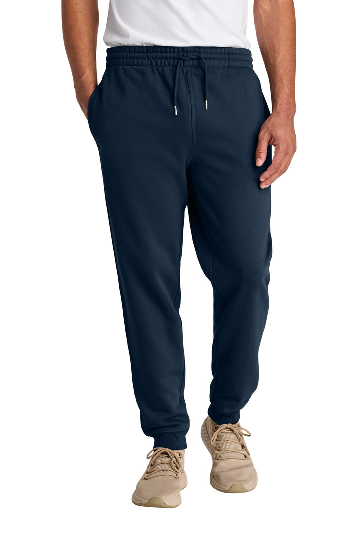 Front View of FrenchNavy Stanley/Stella Unisex Flyer Jogger SXU006