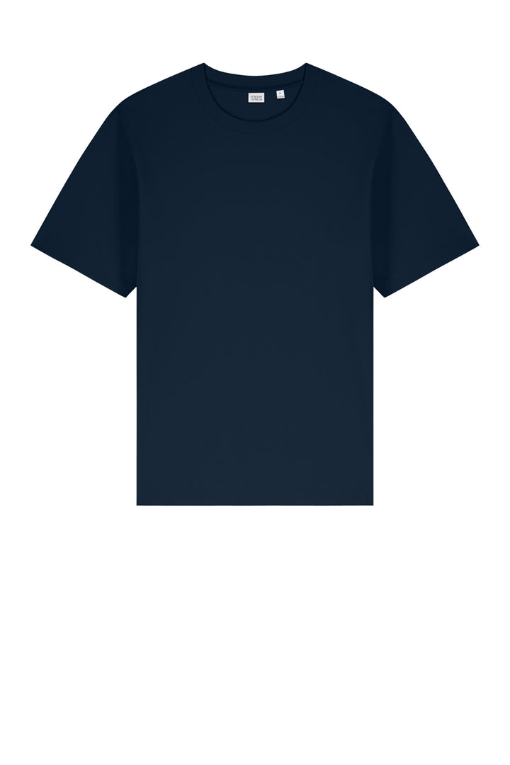 Front View of FrenchNavy Stanley/Stella Unisex Freestyler Heavyweight Tee SXU018