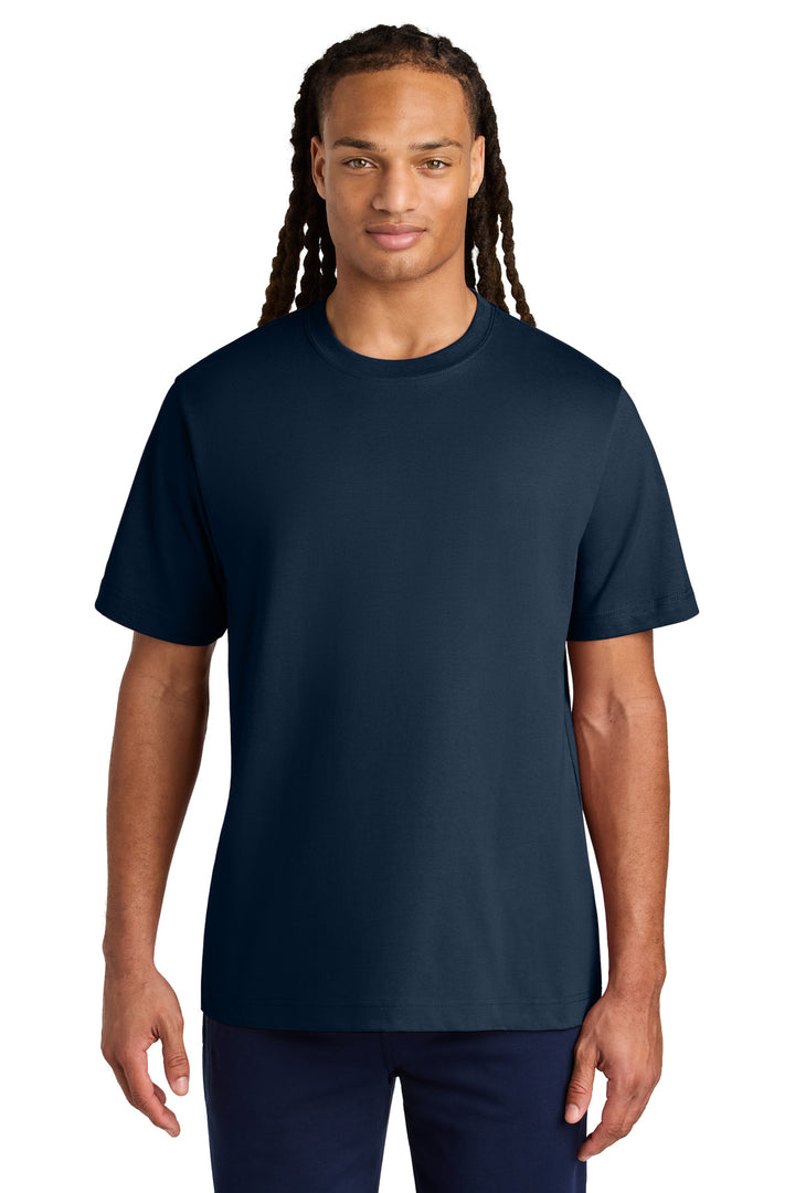 Front View of FrenchNavy Stanley/Stella Unisex Freestyler Heavyweight Tee SXU018