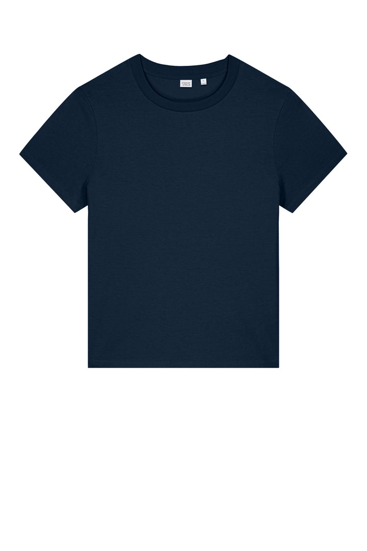 Front View of FrenchNavy Stanley/Stella Women's Stella Muser Tee SXW002