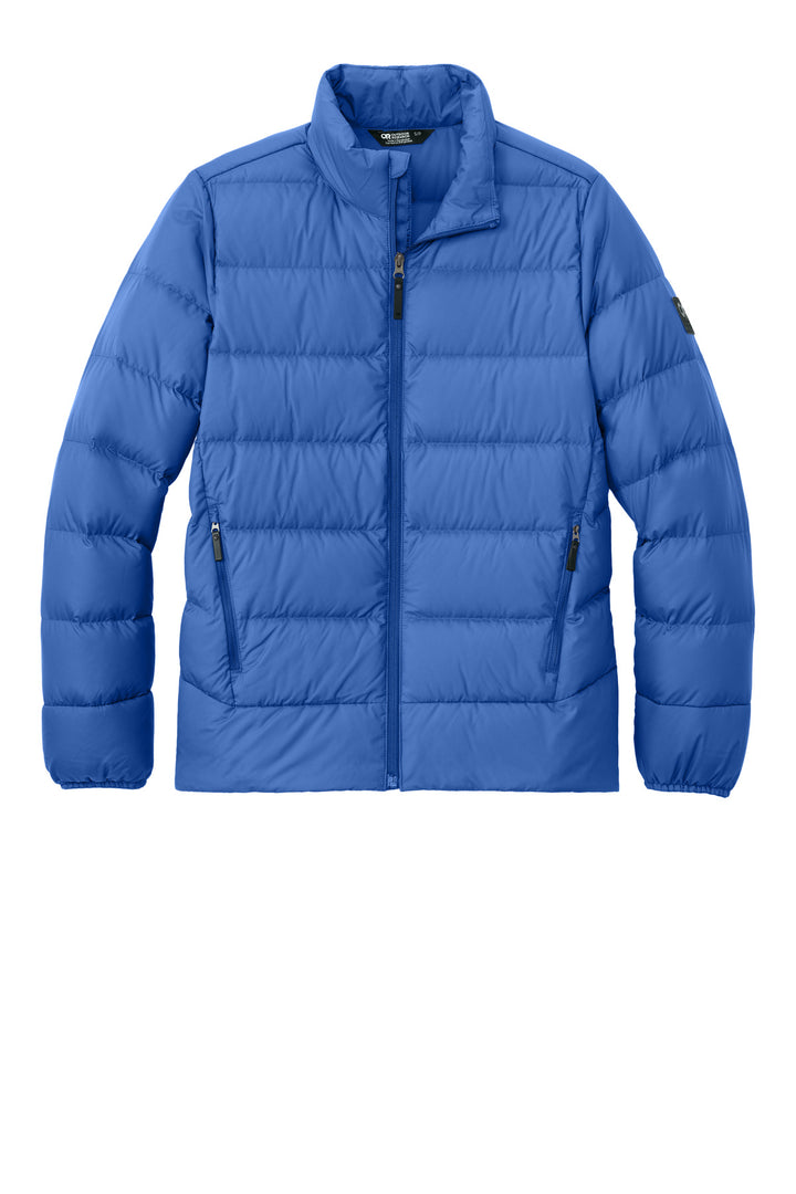 Front View of GalaxyBlue LIMITED EDITION Outdoor Research Coldsnap Down Jacket OR322226