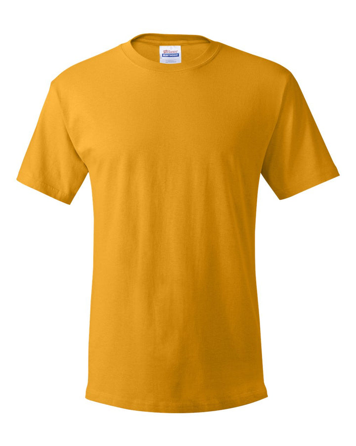 Front View of Gold Essential-T T-Shirt - 5280