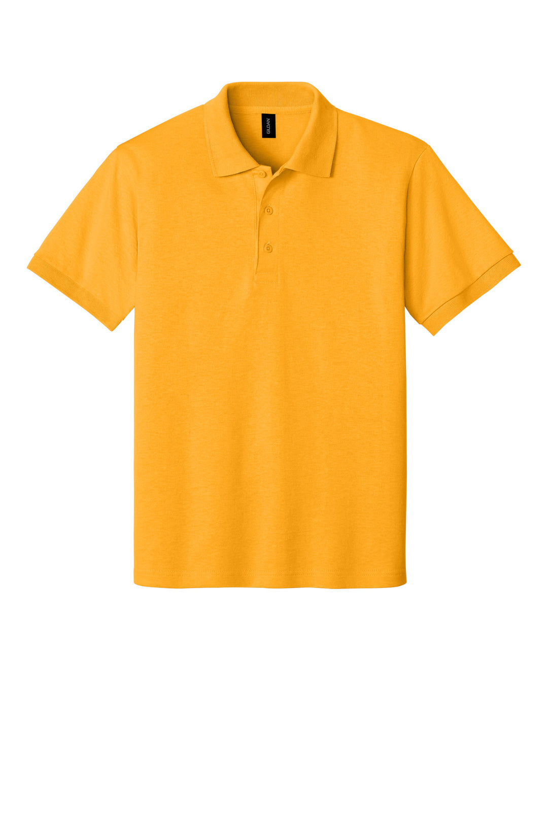 Front View of Gold Gildan - DryBlend 6-Ounce Jersey Knit Sport Shirt. 8800