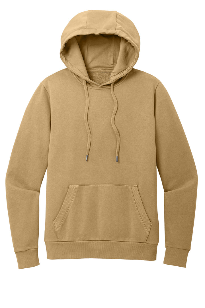 Front View of GoldnSpice District Wash Fleece Hoodie DT2200