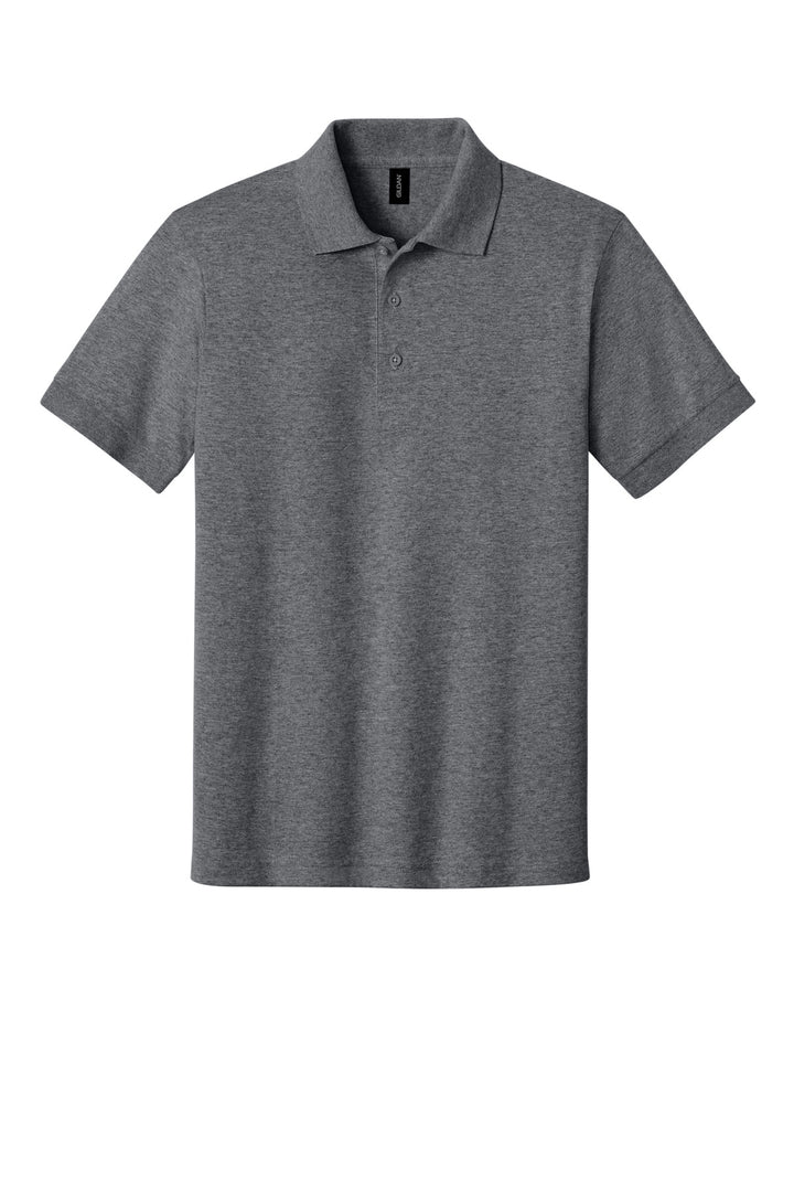 Front View of GphHeather Gildan - DryBlend 6-Ounce Jersey Knit Sport Shirt. 8800