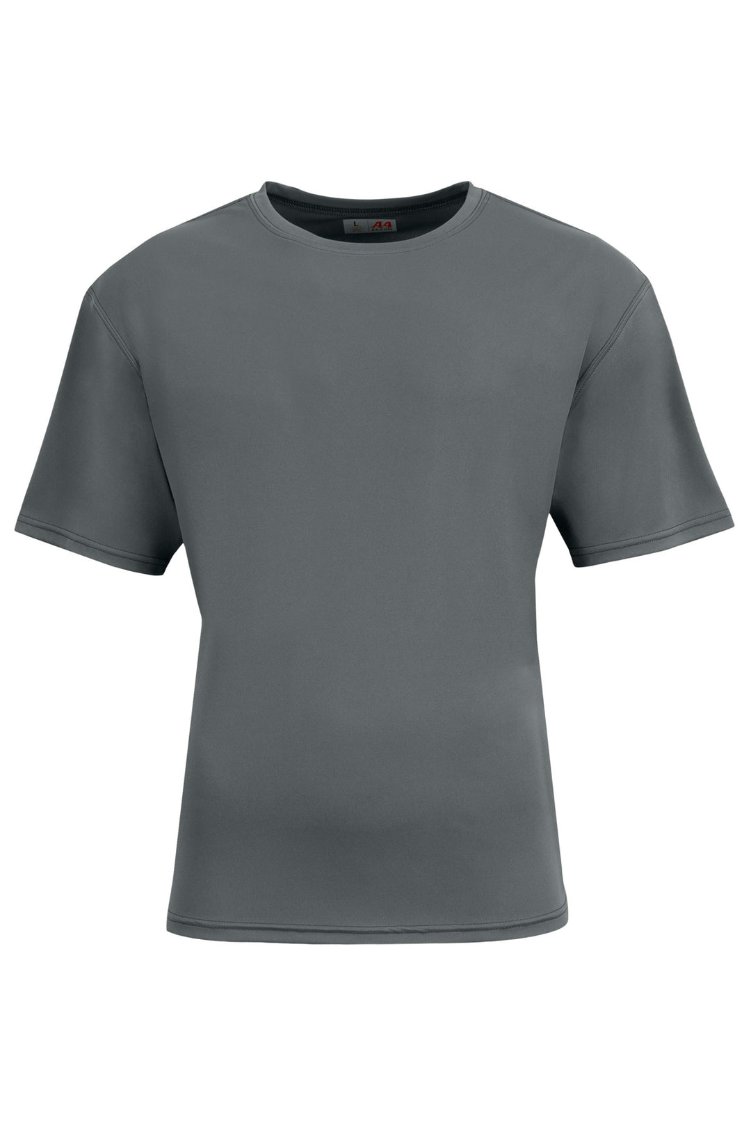 Front View of Graphite A4 AirFlex Short Sleeve Tee A4N3531
