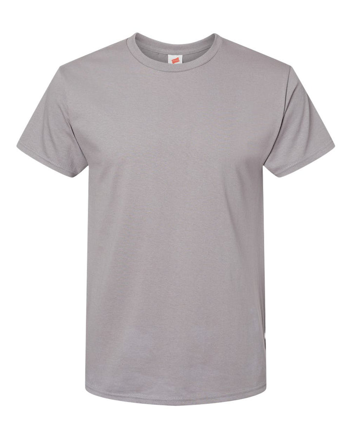 Front View of Graphite Essential-T T-Shirt - 5280