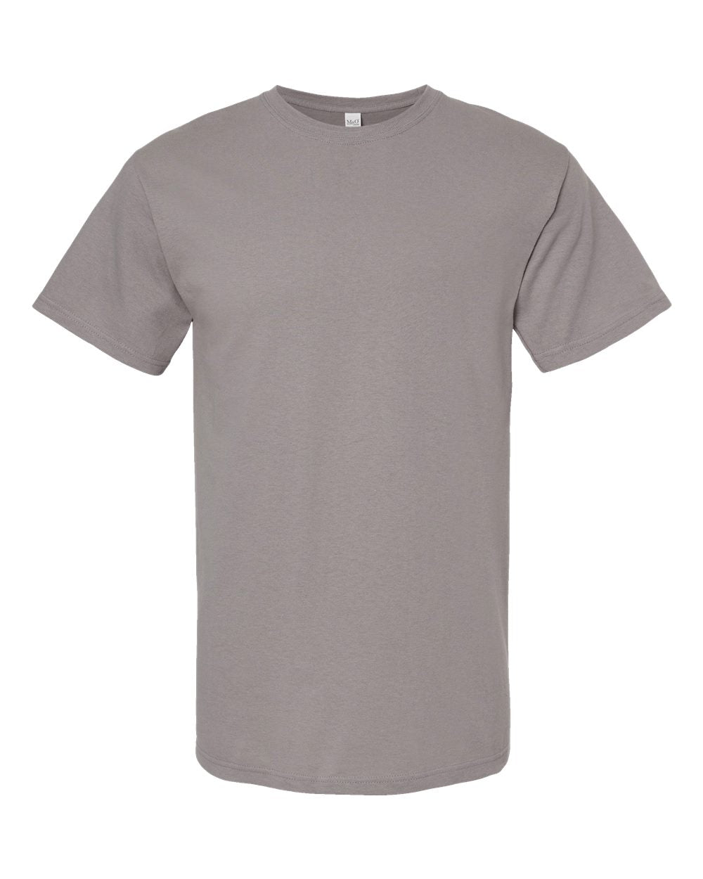 Front View of Gravel Gold Soft Touch T-Shirt - 4800