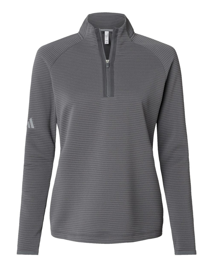 Front View of Grey Five Women's Spacer Quarter-Zip Pullover - A589