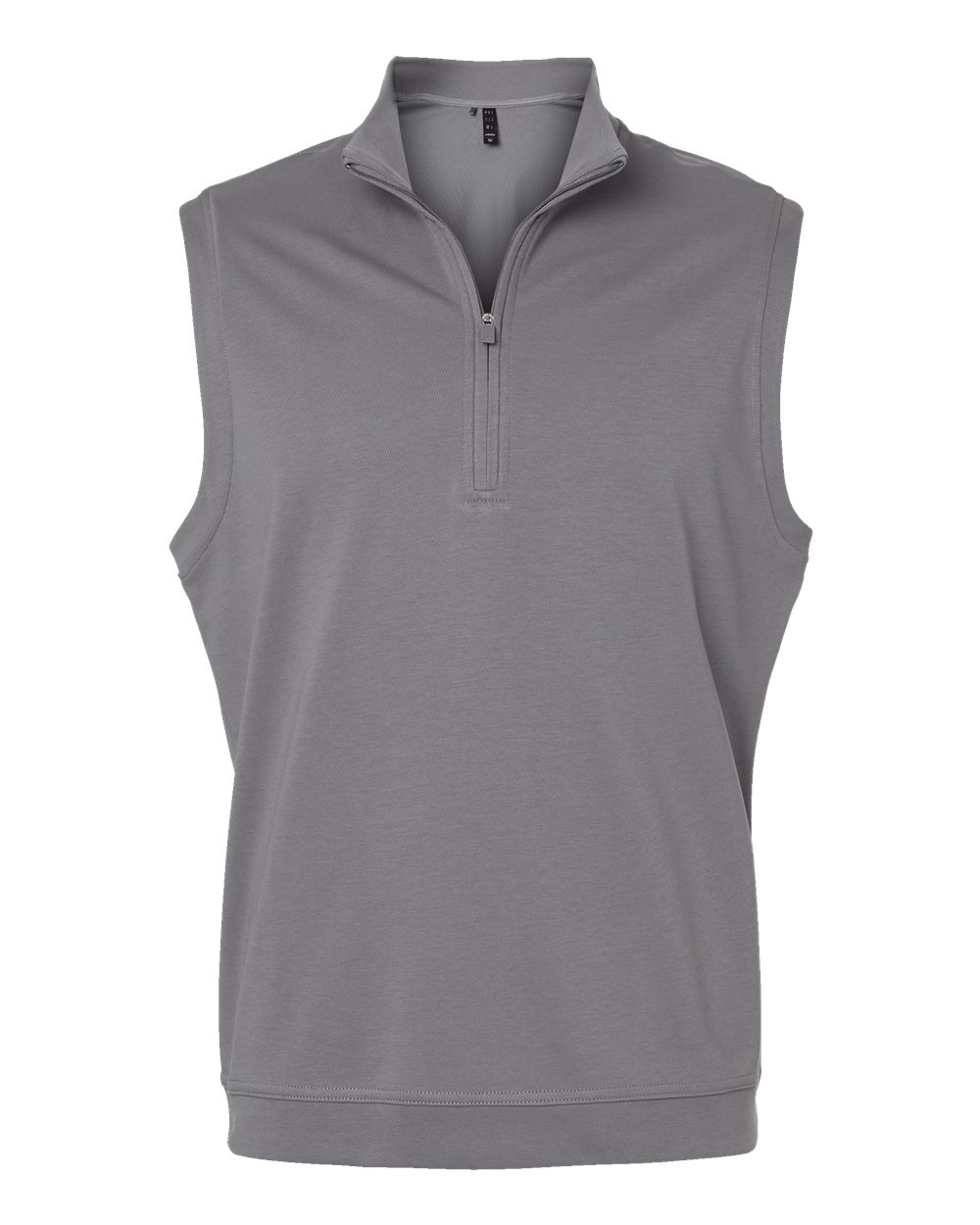 Front View of Grey Three Club Vest - A599