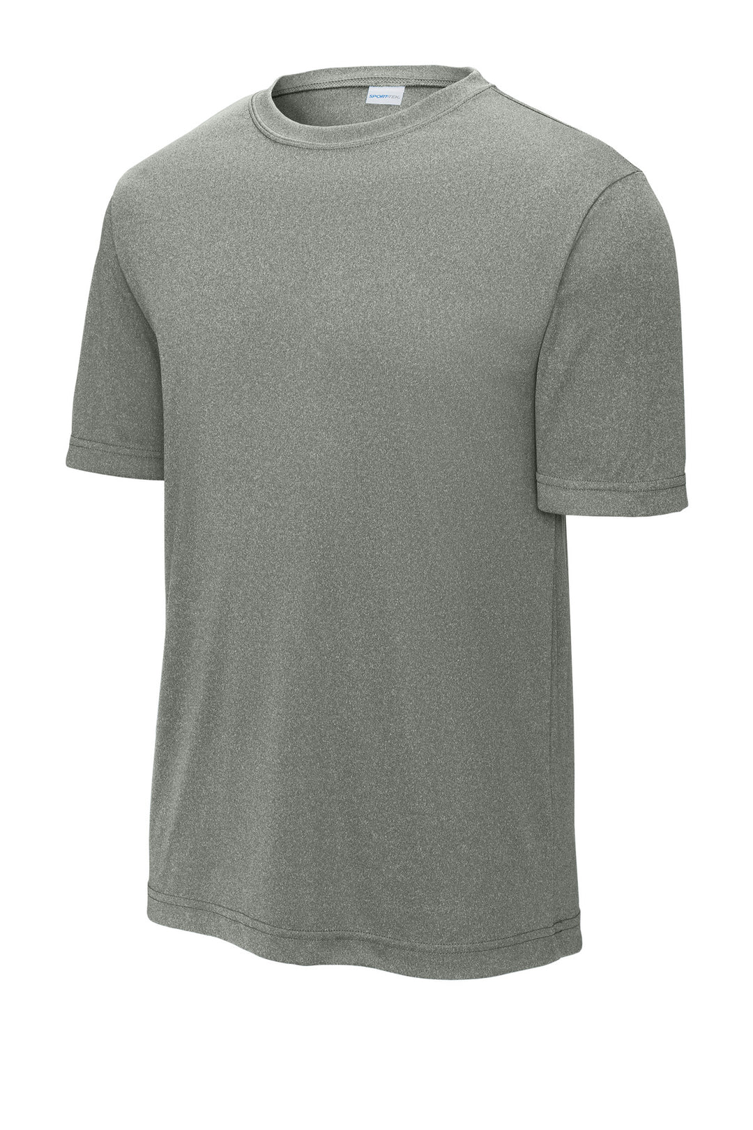 Front View of GryConHthr Sport-Tek PosiCharge Competitor Tee. ST350