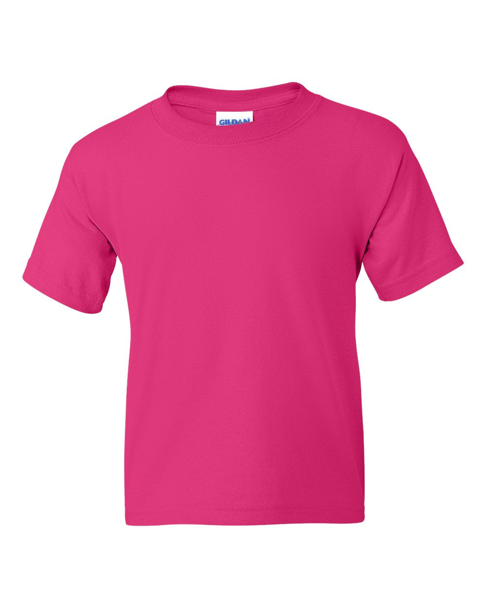 Front View of Heliconia DryBlend® Youth T-Shirt - 8000B