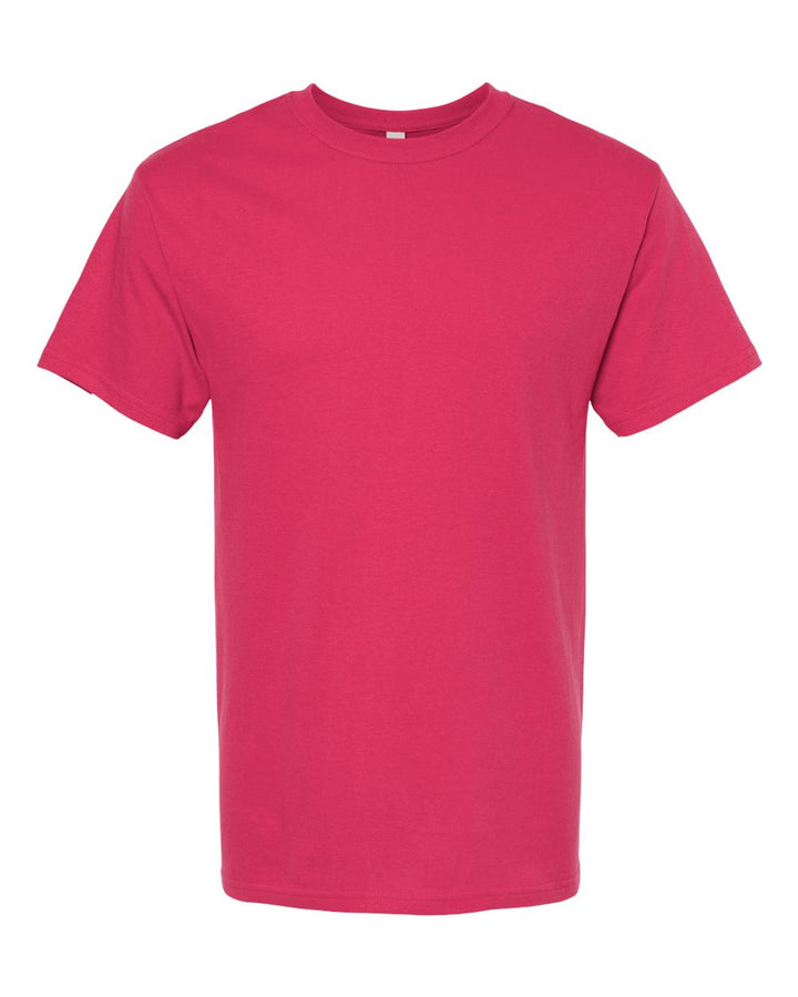 Front View of Heliconia Gold Soft Touch T-Shirt - 4800