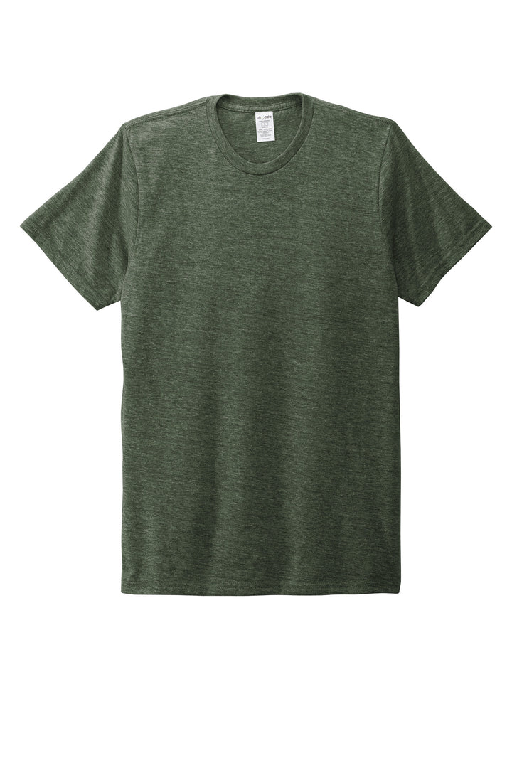 Front View of HerbGreen Allmade Unisex Tri-Blend Tee AL2004