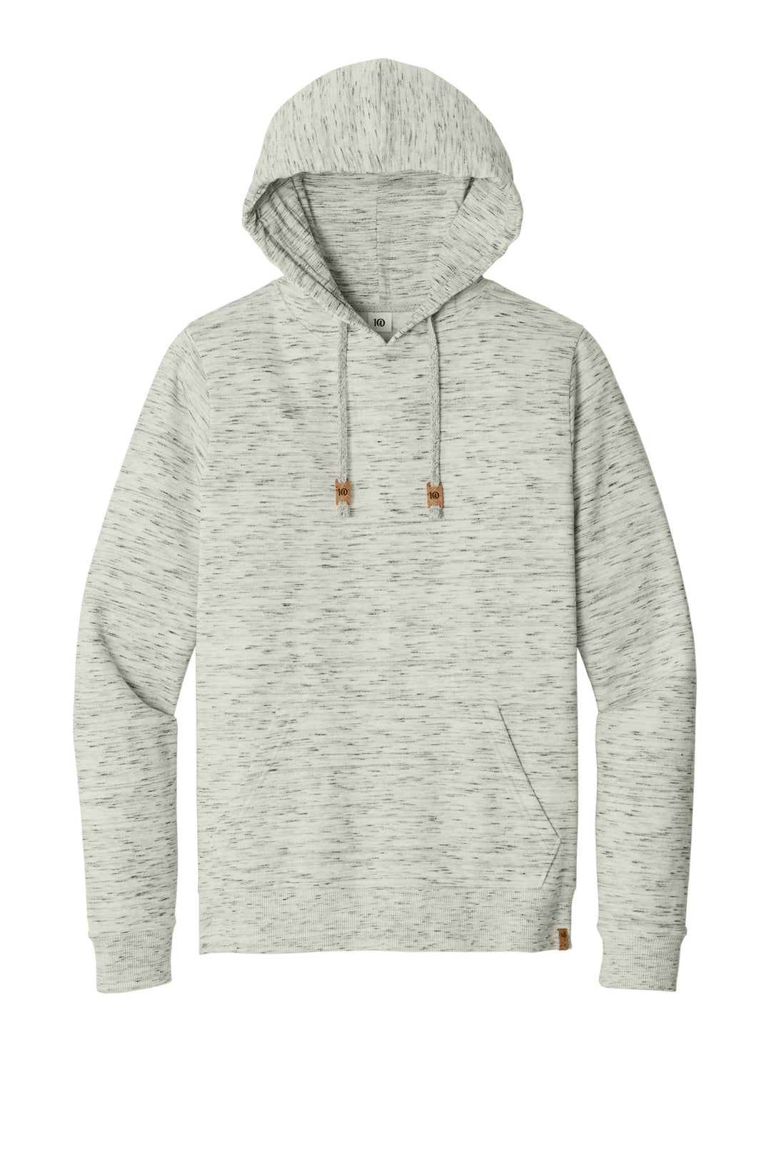 Front View of HiRsGSpcDy LIMITED EDITION tentree Space Dye Fleece Classic Hoodie TTCM4413