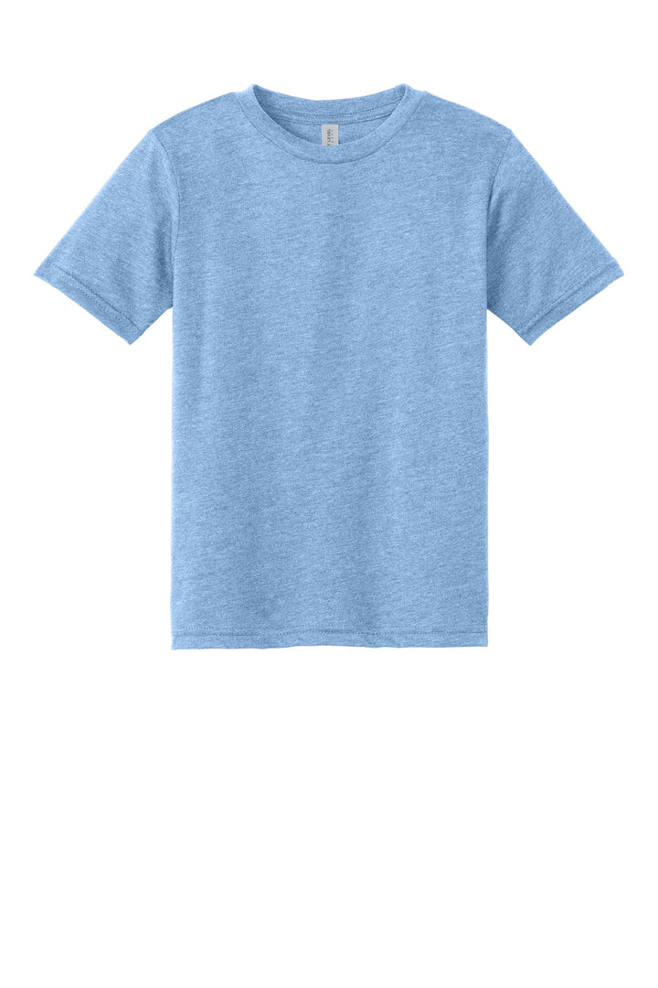 Front View of HtClmbBl Next Level Apparel Youth CVC Tee NL3312