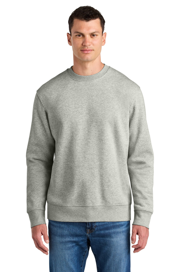 Front View of HthrGrey Stanley/Stella Unisex Changer 2.0 Crewneck Sweatshirt SXU004