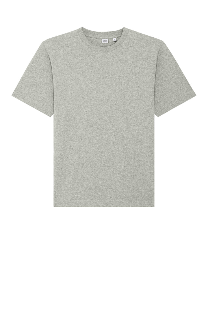 Front View of HthrGrey Stanley/Stella Unisex Freestyler Heavyweight Tee SXU018