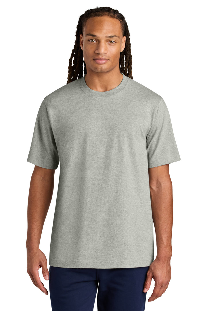 Front View of HthrGrey Stanley/Stella Unisex Freestyler Heavyweight Tee SXU018