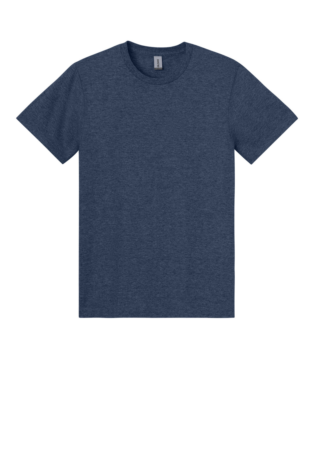 Front View of HthrNavy Gildan Light Cotton Tee 3000